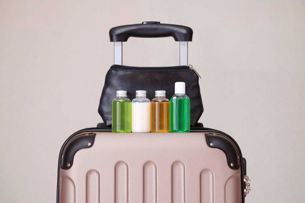 liquids in luggage