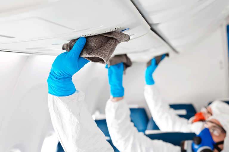 generic-airplane-crew-disinfect-interior