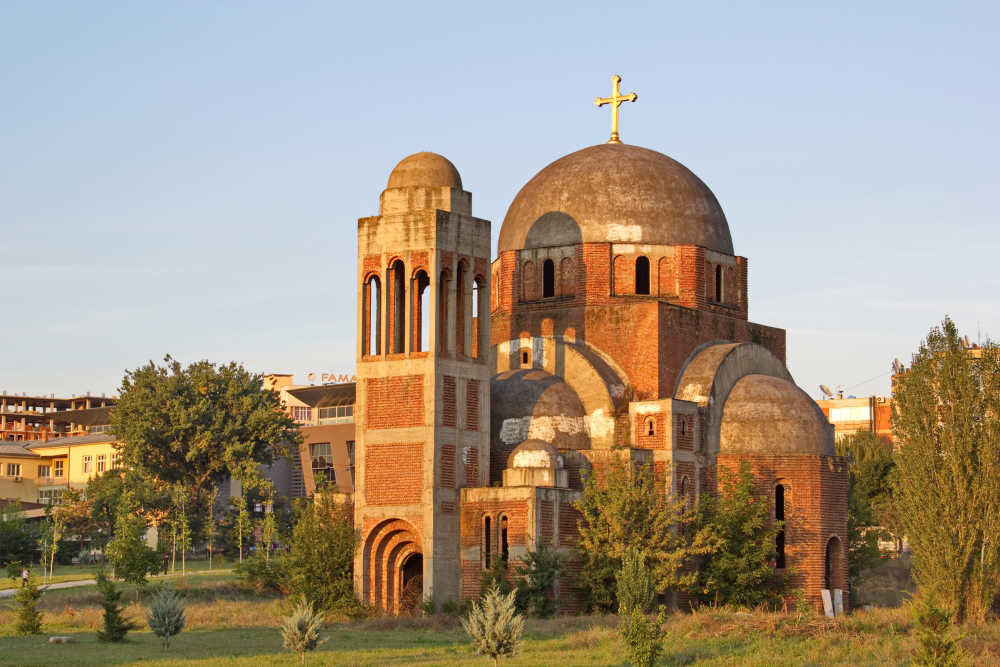 Kosovo Pristina kerk