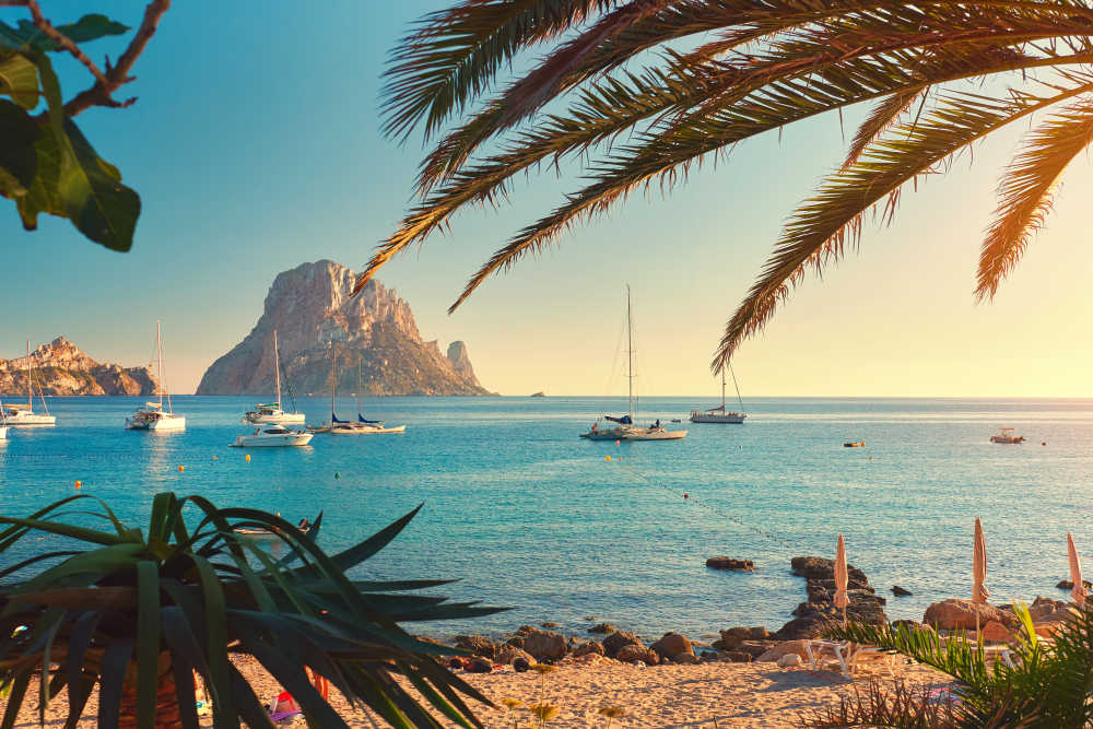 Stranden op Ibiza